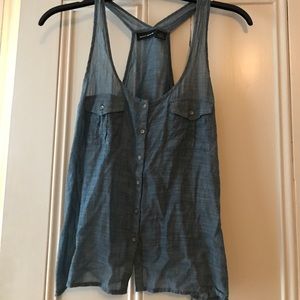 Denim tank